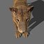 lioness animation fur 3d model