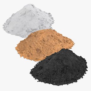 Piles of Soil Sample Collection