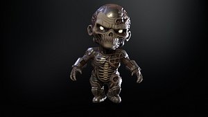 3D ChibiNecro7Pack1 model
