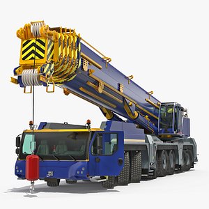 heavy duty mobile crane model