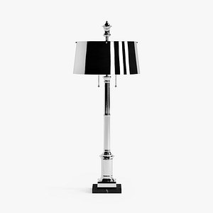 Library Lamp-Nickel