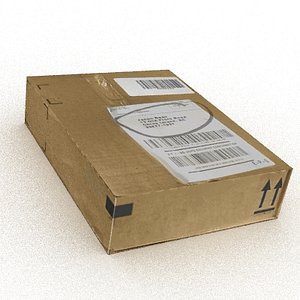 Cardboard Box (Game Ready)
