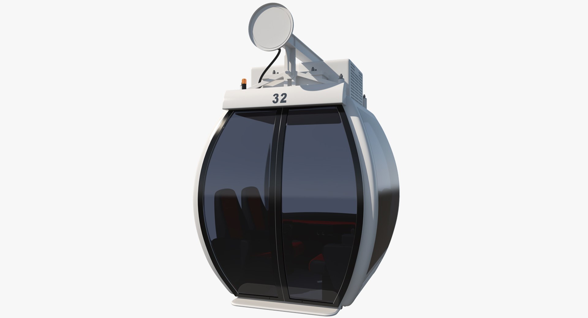 Ferris Wheel Cabin 3D Model 3D model preview