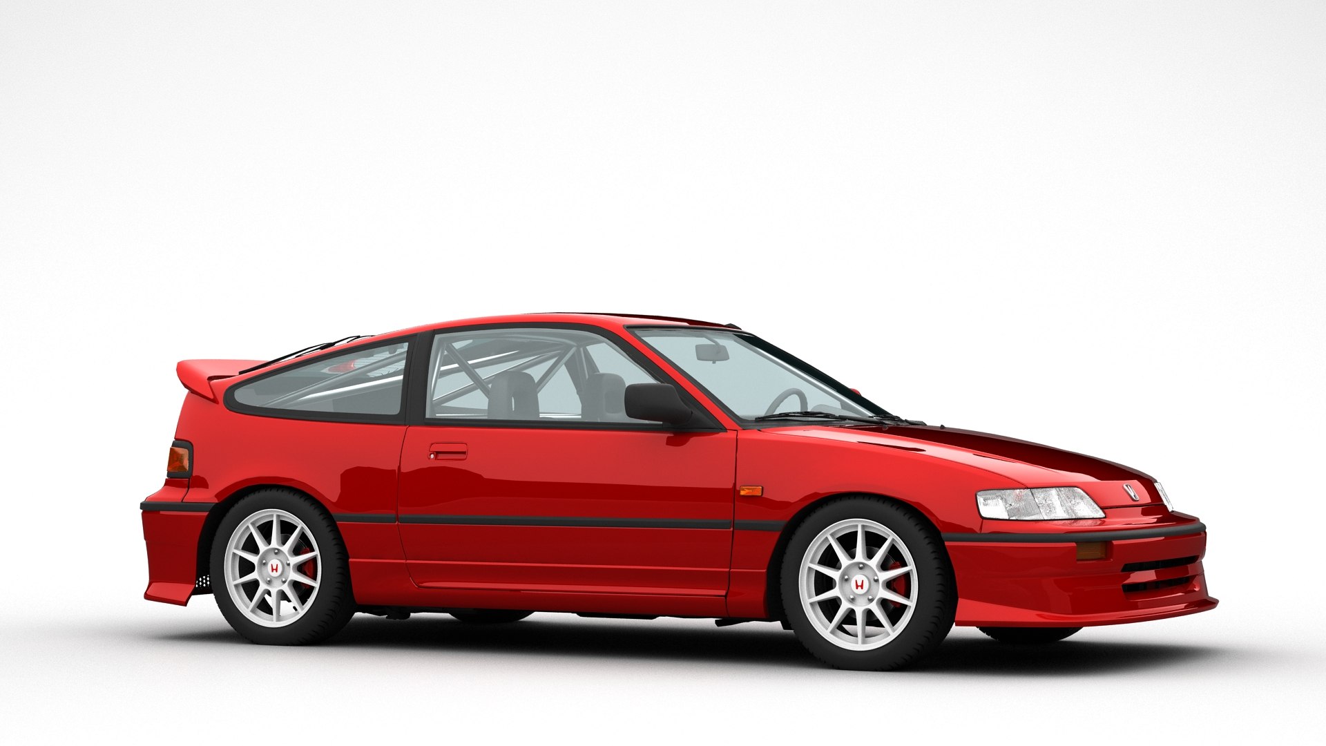 Honda Crx Mugen 1990 3D Model - TurboSquid 2010102