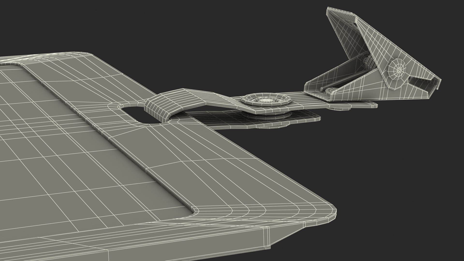 3D Model Rigid Enclosed Horizontal ID Badge Card Holder - TurboSquid ...