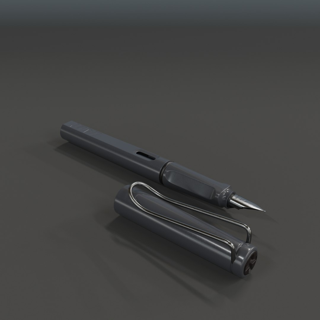 3D lamy safari fountain pen https://p.turbosquid.com/ts-thumb/rf/exCU35/81/004_umbra/png/1672222506/1920x1080/fit_q87/6c44c94e61ef6d362c10582f6a7ae64bcc13be49/004_umbra.jpg