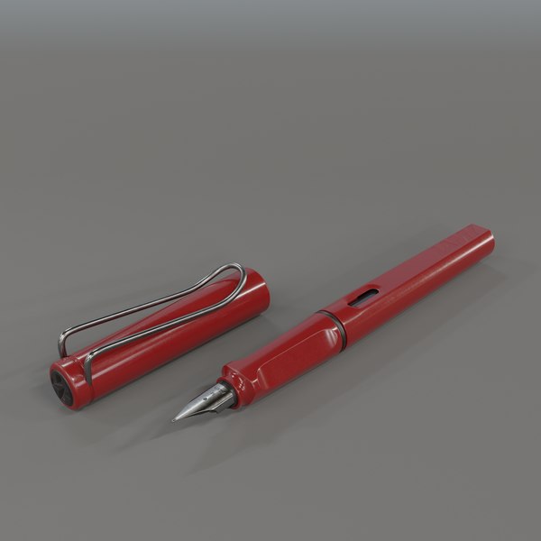 Modello 3D Penna stilografica Lamy Safari - TurboSquid 1640143