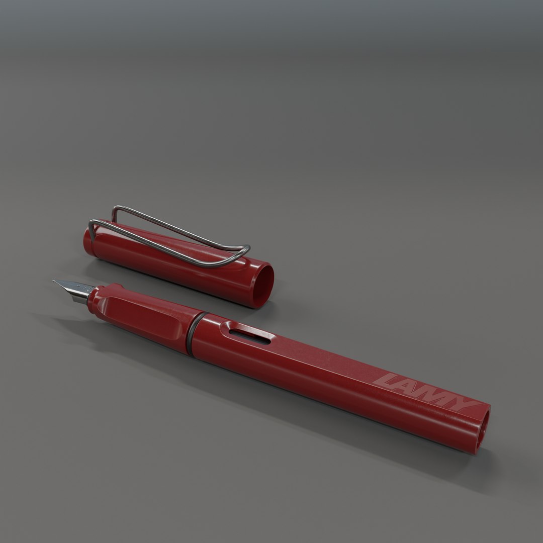 3D lamy safari fountain pen https://p.turbosquid.com/ts-thumb/rf/exCU35/xq/003/png/1672222329/1920x1080/fit_q87/665f07db11fcfb0a4726a292fb2260b3065acef9/003.jpg