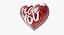 Lover Heart Shape Balloon (Double faces)