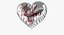 Lover Heart Shape Balloon (Double faces)