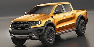 Ford Ranger Raptor 2019 3D model
