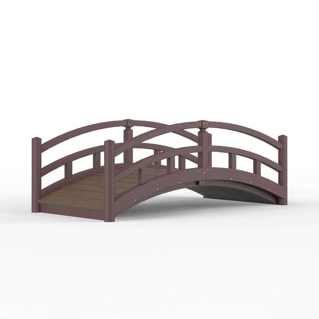 3d Model Wooden Bridge