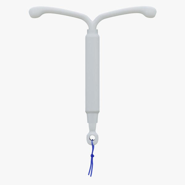 Intrauterine Contraceptive Device 3D model