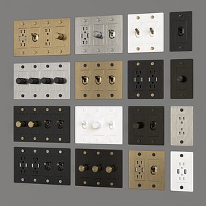 Buster punch US wall switch sockets