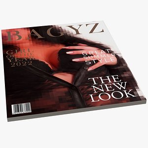 Simple Magazine 3D model