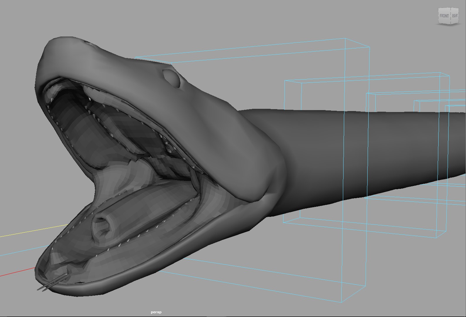 Snake Rig Model - TurboSquid 1211953