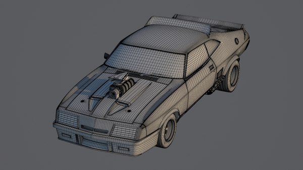 modelo 3d MFP INTERCEPTOR FALCON - TurboSquid 1619284