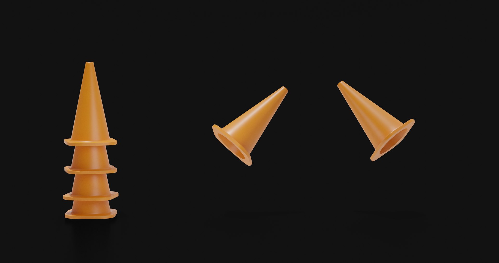 3D Traffic Cone Model - TurboSquid 2170203