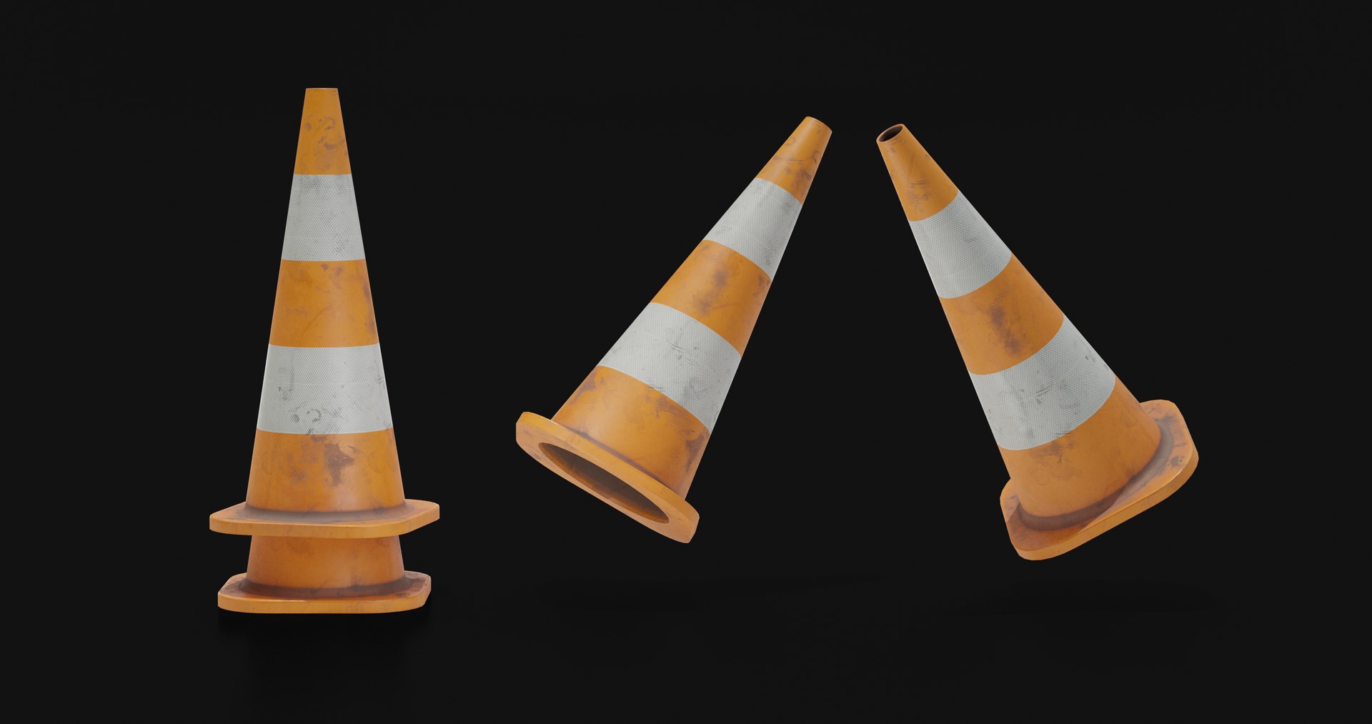 3D Traffic Cone Model - TurboSquid 2170203