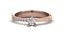 Anillo de diamantes para mujer, ligero, imprimible, listo para impresión 3DM (STL).