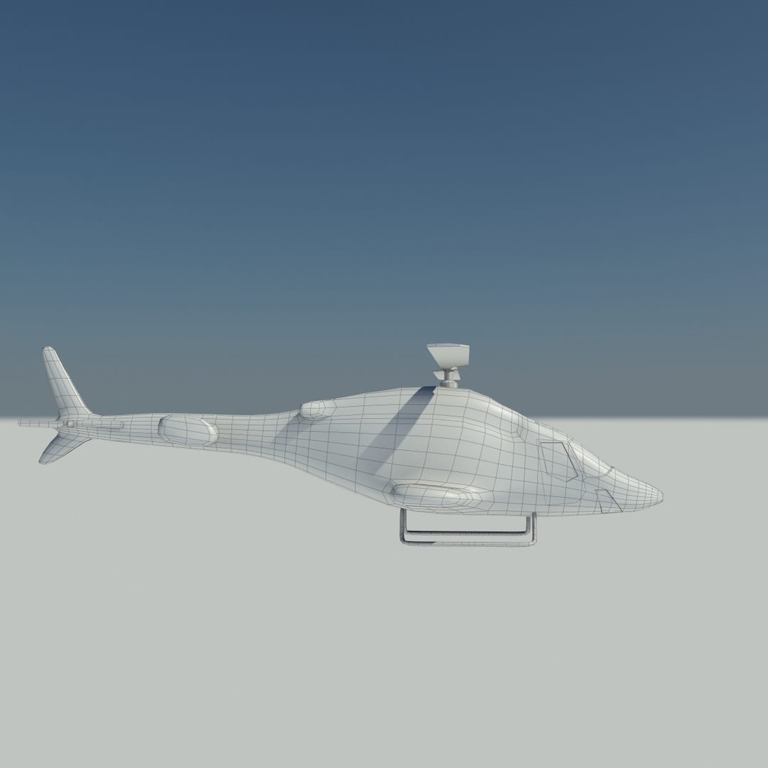 Helicopter Blades 3ds