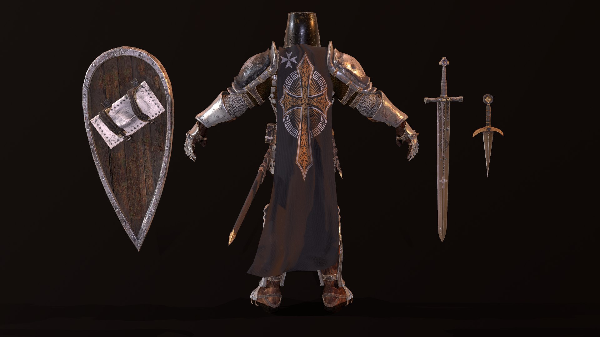 3D Model Knight - TurboSquid 1823414