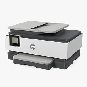 HP OfficeJet Pro 8025e Multifunction Printer OFF 3D model
