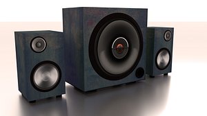 3D speaker model