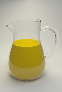pitcher juice 3d model