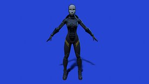 Female Cyborg Ninja