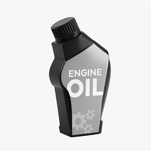 Motor Oil Plastic Container Concept Model