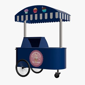 Ice Cream Cart model