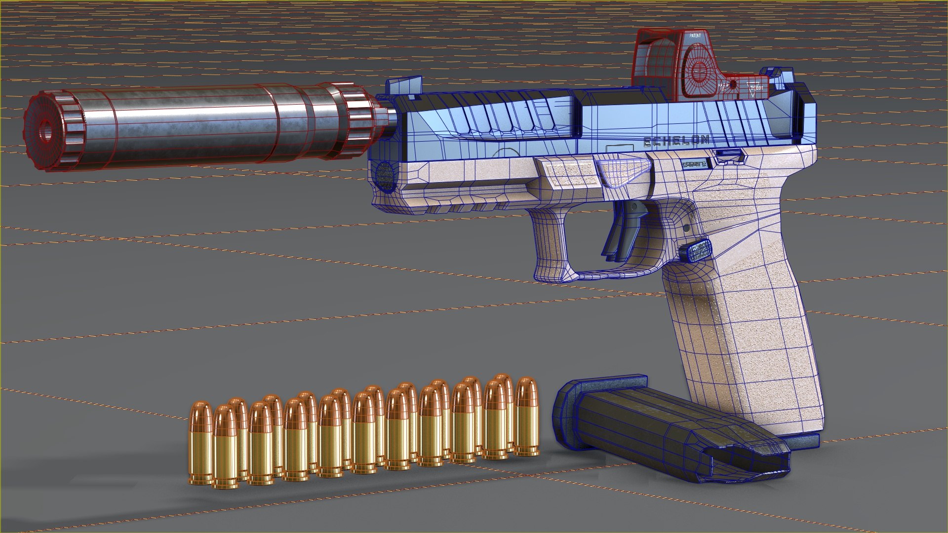 3D Springfield Armory - Echelon threaded model https://p.turbosquid.com/ts-thumb/rg/ZhYsjt/2q/uploadscene_physcamera007_preview_v002_00000/jpg/1690790459/1920x1080/fit_q87/5e6d656db5d7c0ce8917df04f26be91325d80ba3/uploadscene_physcamera007_preview_v002_00000.jpg