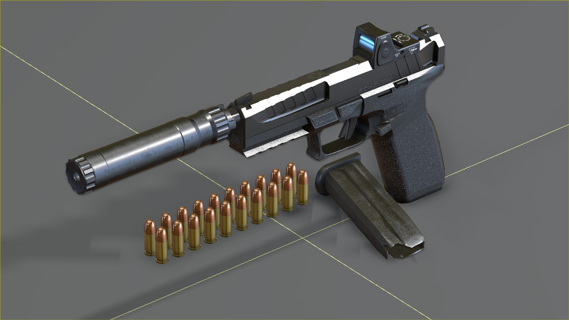 3D Springfield Armory - Echelon threaded model https://p.turbosquid.com/ts-thumb/rg/ZhYsjt/R0/uploadscene_physcamera001_preview_v003_00000/jpg/1690790450/1920x1080/fit_q87/b147b988ff218c5c4672ab547686f0bcc8a25ed2/uploadscene_physcamera001_preview_v003_00000.jpg