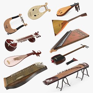 Traditional Stringed Instruments Collection 8