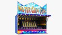 Detailed Water Gun Fun Shooting Gallery