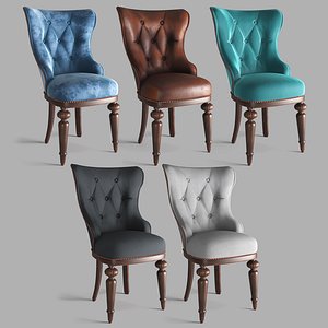 3D classic chair c model