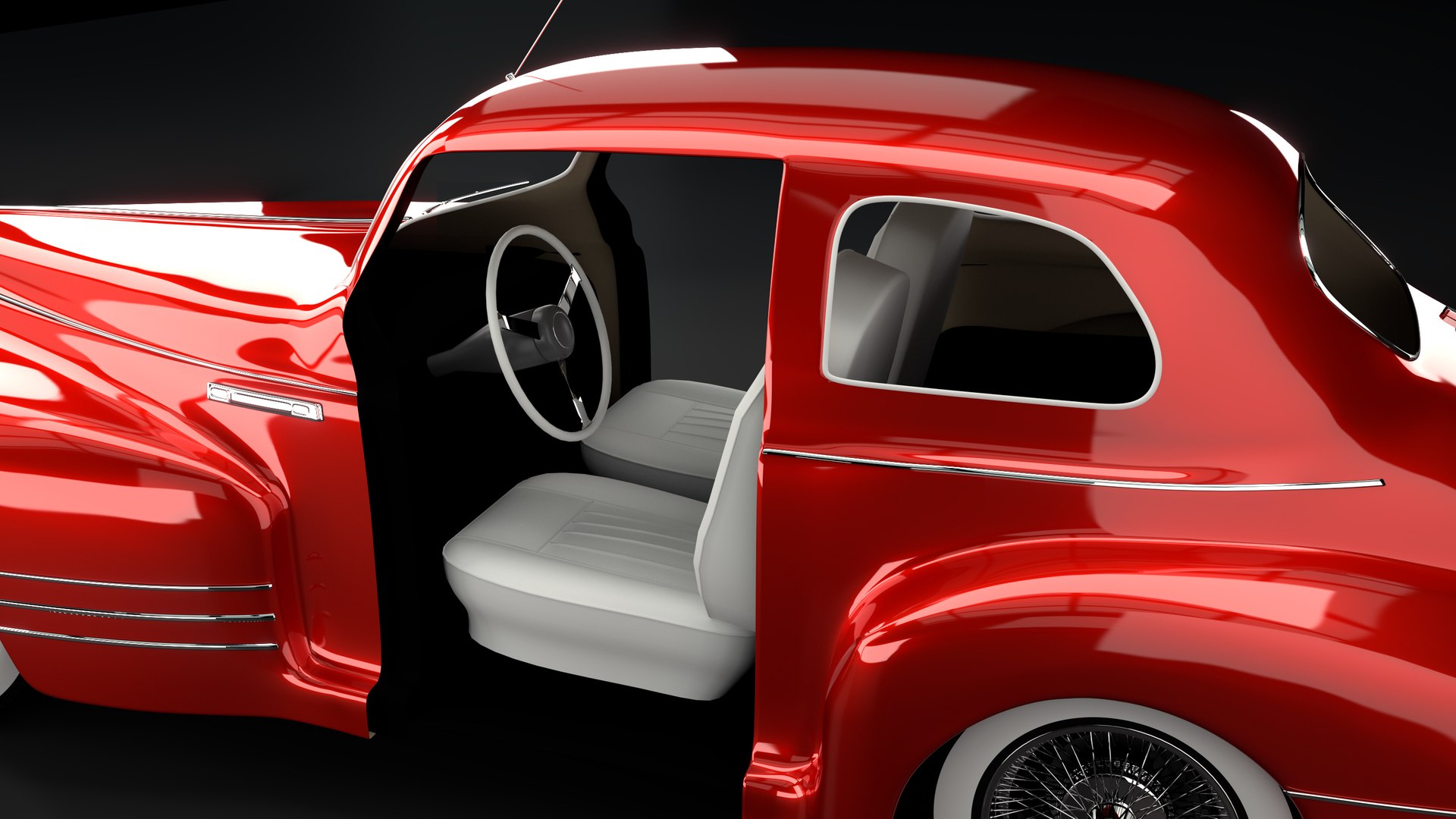 3ds Max Oldtimer Car