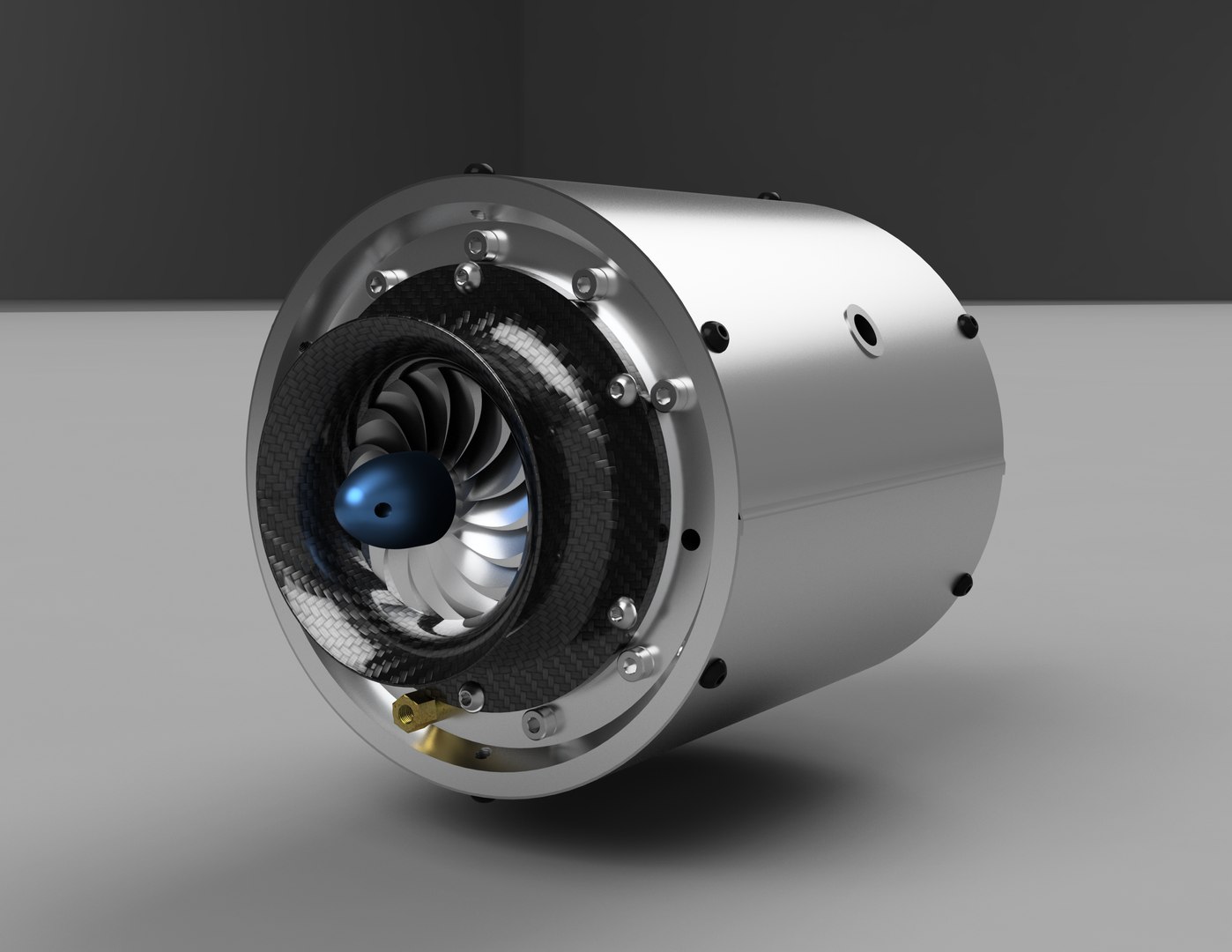 Rc gas turbine store engine