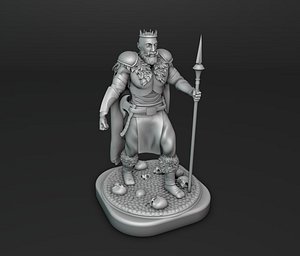 Crowned Conqueror 3D model