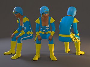 female cosplay bcc 2130 3D