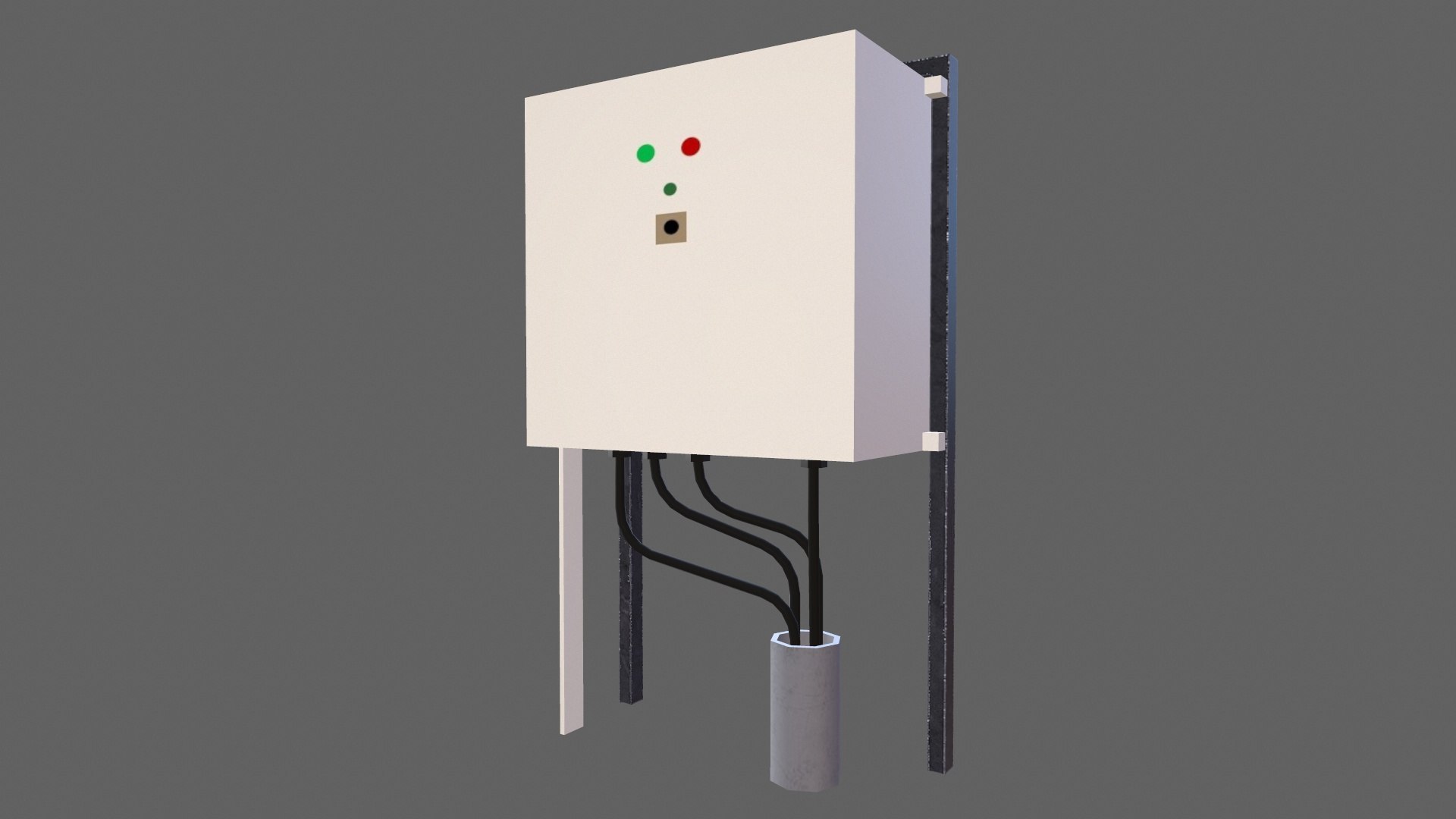 Electrical Panel 3D Model - TurboSquid 2317658