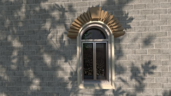 3D модель Window frame with contemporary design - TurboSquid 2073074