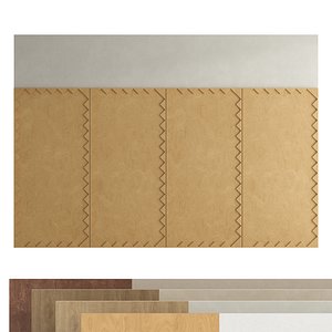 Headboard Decorative wall panels set 07