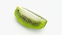 Peeled Kiwi Wedge Slice