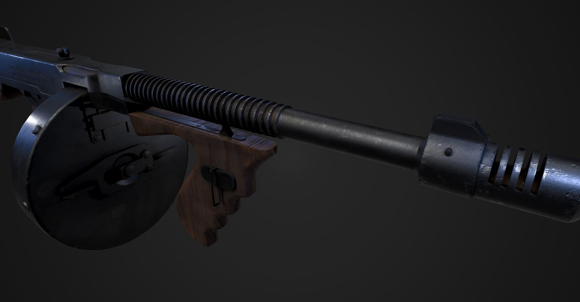 Thompson submachine gun model https://p.turbosquid.com/ts-thumb/rh/80pvCW/xK/render5/jpg/1617133344/1920x1080/fit_q87/cac3793ac966ee5d6bc4a7b8335f348ee48d6436/render5.jpg