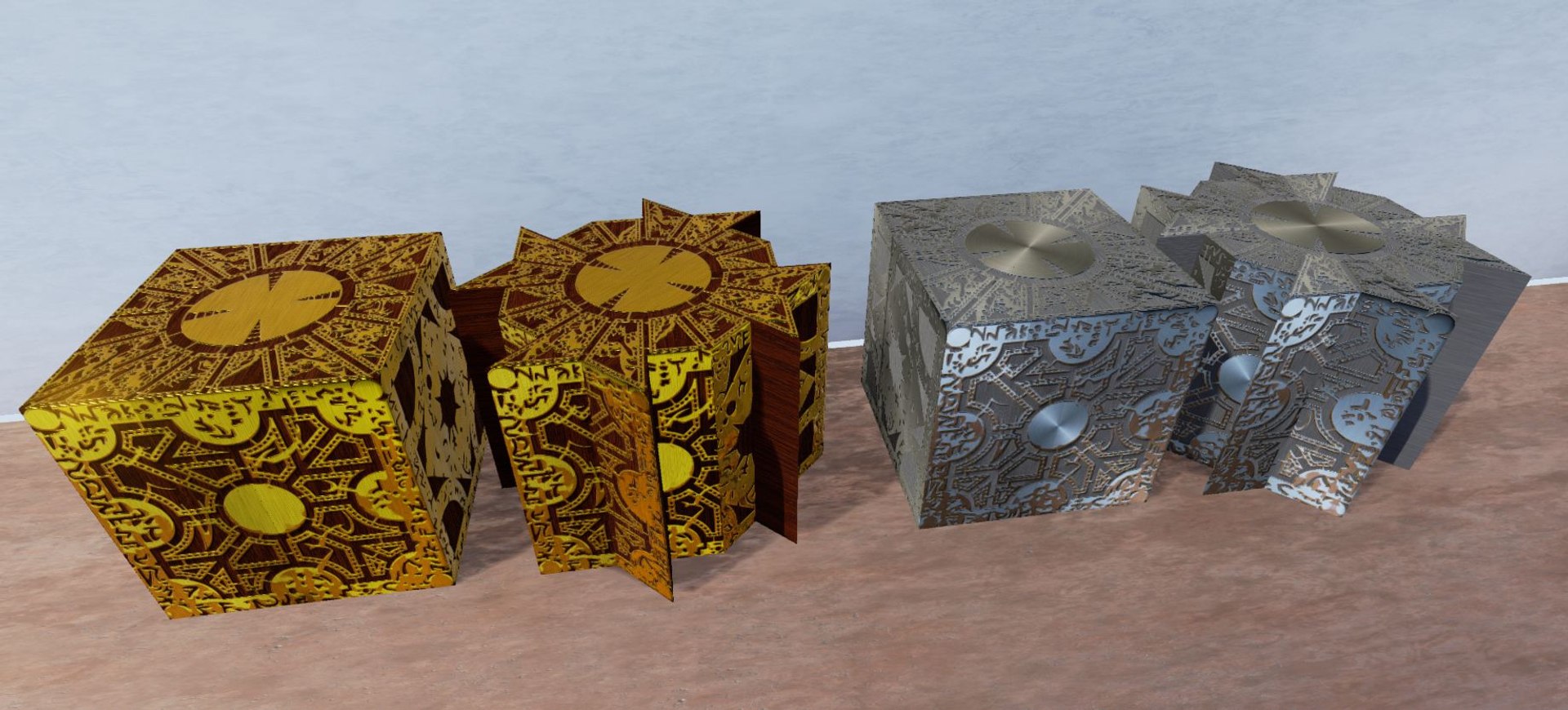 3d Hell Box Model