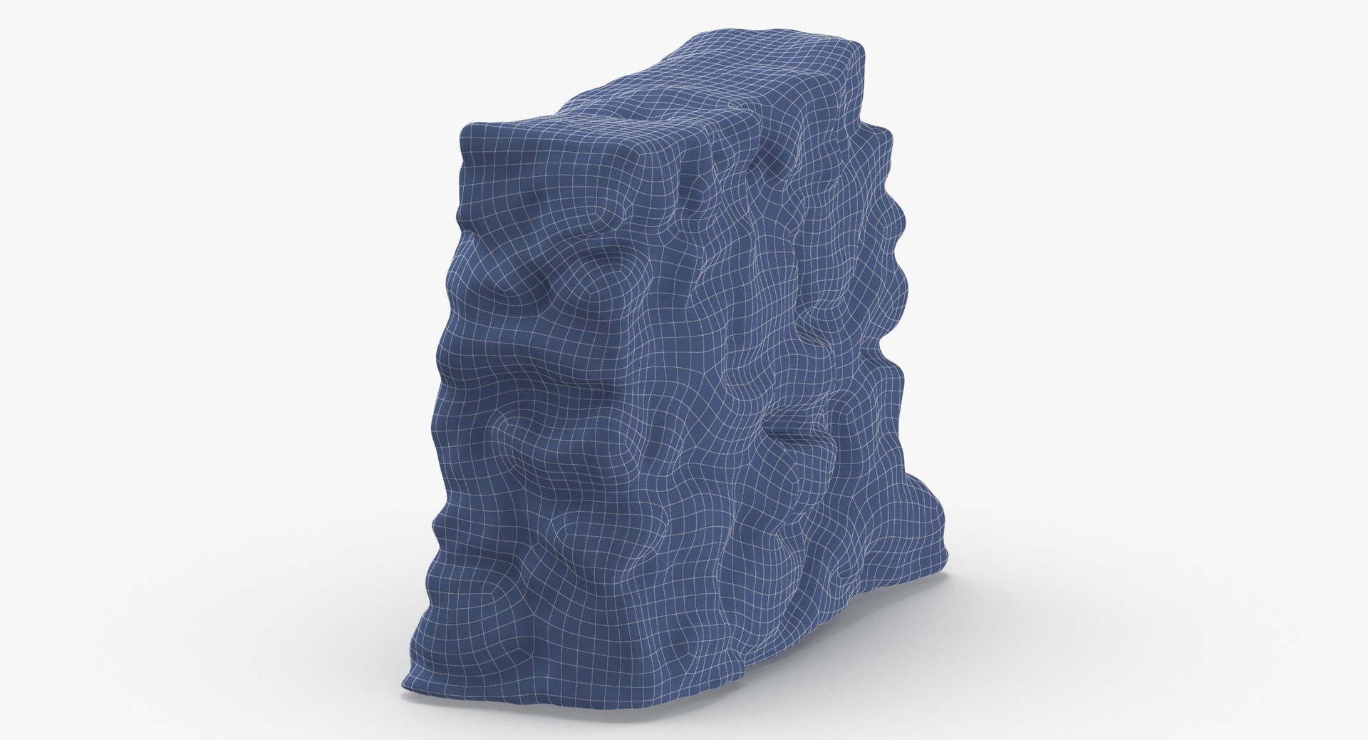 3D Small Rock Wall 01 Model - TurboSquid 1574010