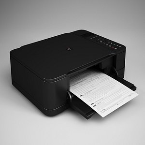 computer multifuncion printer 15 3d c4d