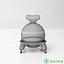 GAIAM_CLASSIC BALANCE BALL CHAIR